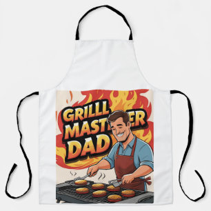 Delantal Grill Master Dad Smoky BBQ