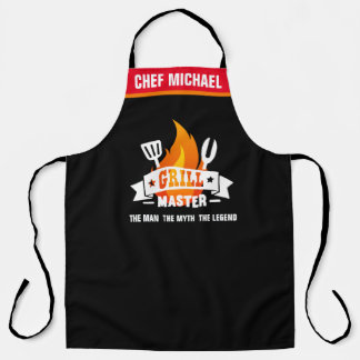 Delantal Grill Master | El hombre | Mito | Legend BBQ Chef