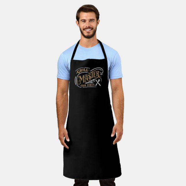 Delantal Grill Master Personalized  Apron (Gastado)