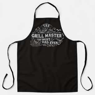 Delantal Grill Master y el mejor padre de todos los padres 