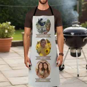 Delantal Grill Papá Mi Papá Nuestro Papá Foto