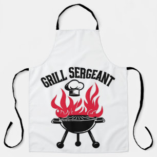 Delantal Grill Sargento BBQ Dad Funny Fiesta