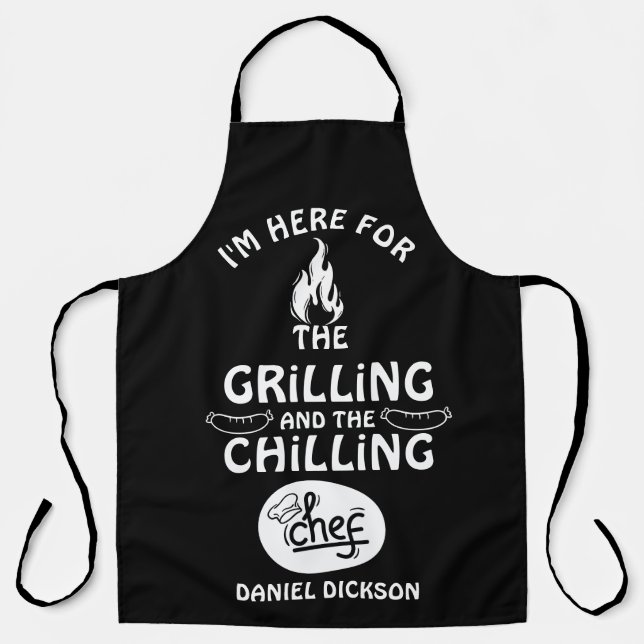 Delantal Grilling & Chilling (Anverso)
