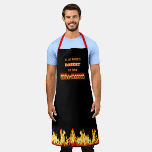 Delantal Grillmaster Apron con su nombre