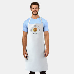 DELANTAL GRILLMASTER HAMBURGER PERSONALIZA APRON