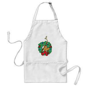 Delantal Grinch Corona de Navidad Max