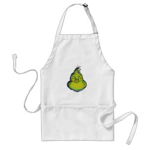 Delantal Grinch   ¿En serio? ¿Una rebanada más de Pavlova? 