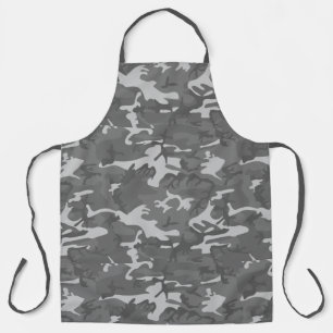 Delantal Gris Camuflaje