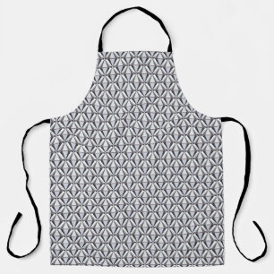 Delantal Gris con rosa