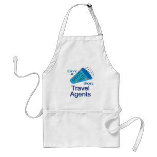 Delantal Gritos para agentes de viajes
