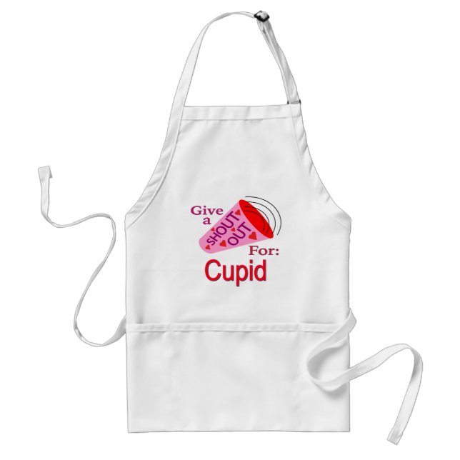 Delantal Gritos para Cupid (Frente)