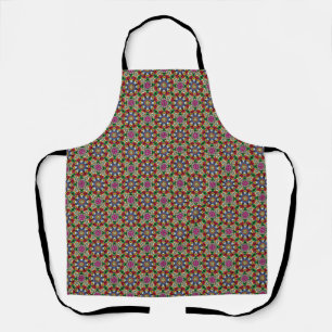 Delantal Groovy Funky Flower Power