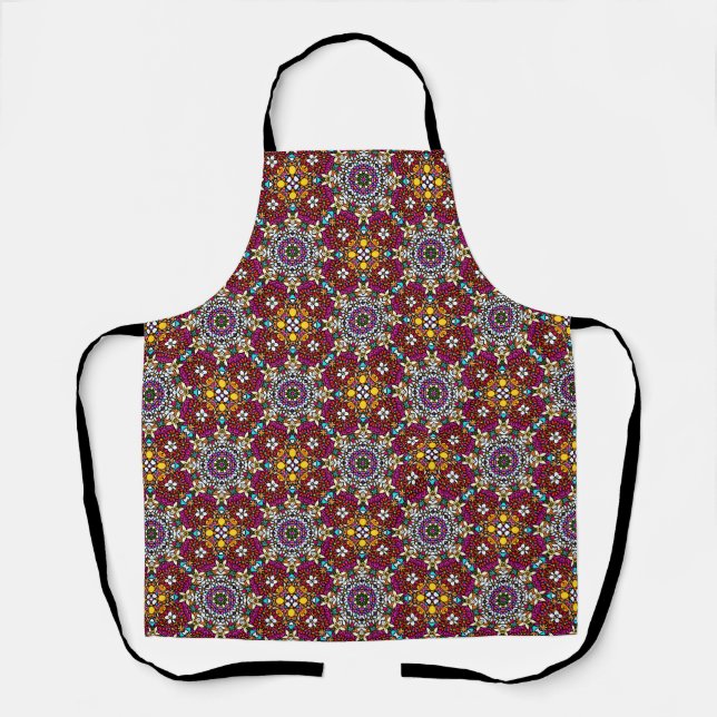 Delantal Groovy Heavenly Flower Power  (Anverso)