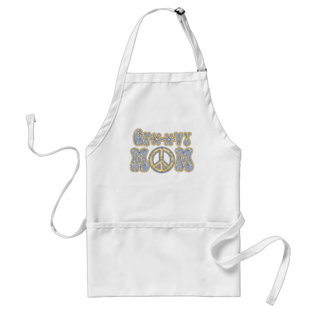 Delantal Groovy Mom, Apron (Frente)