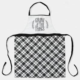 Delantal Grow All Things Funny Gardener's