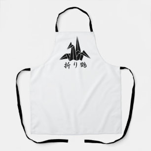Delantal Grúa de papel