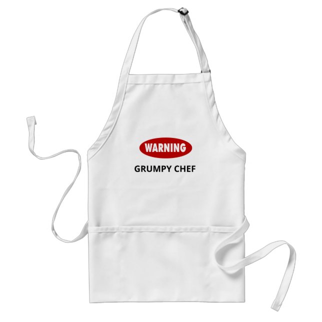Delantal Grumpy Chef Apron (Frente)