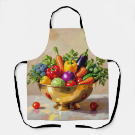 Delantal „Grüne Kraft – Das Leben aus der Erde“