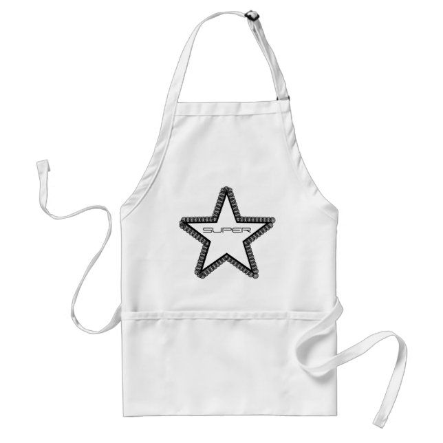 Delantal Grunge Superstar Apron (Frente)