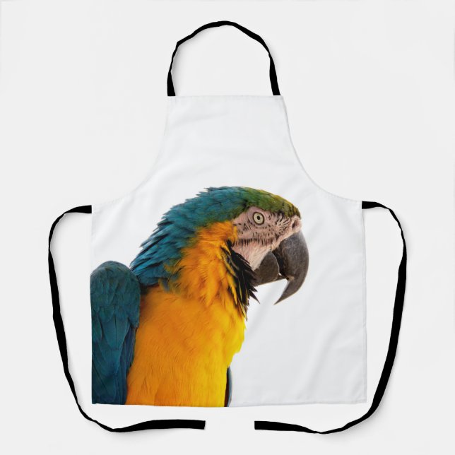 Delantal Guacamayo loro (Anverso)