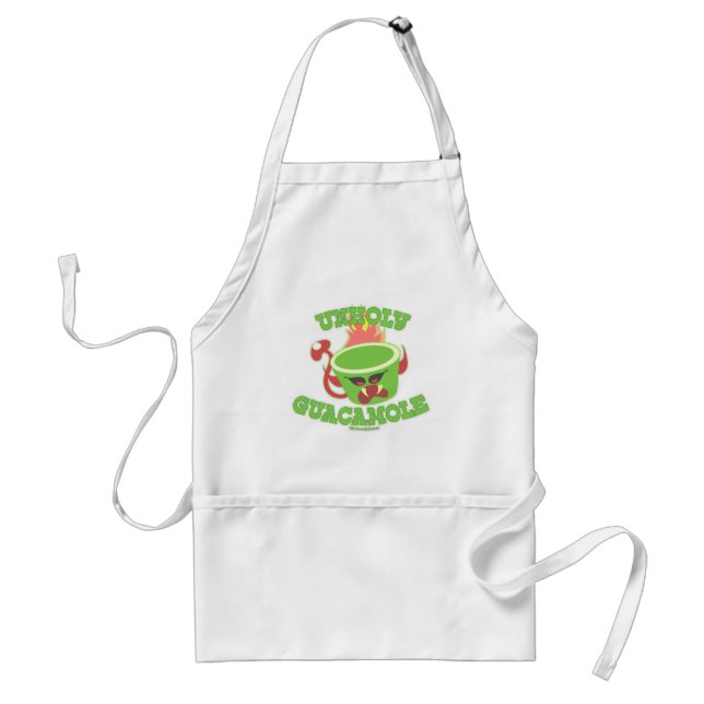 Delantal Guacamole Personalizado aguacate gracioso (Frente)