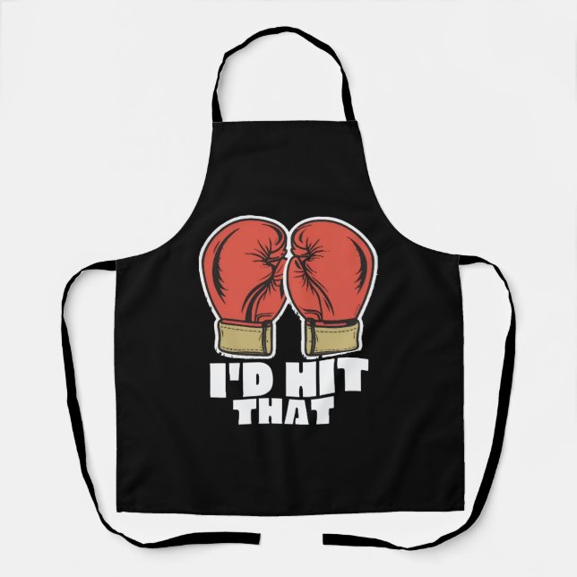 Delantal Guantes de boxeo (Anverso)