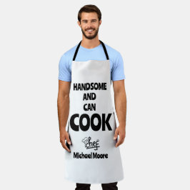 Delantal Guapo y puede Cocinar