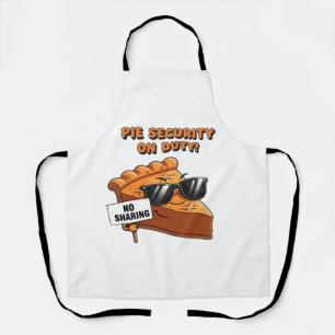 Delantal Guardia de Seguridad de Pastel de Calabaza Diverti