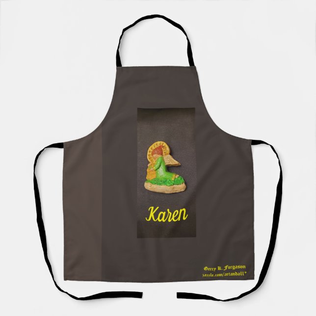 DELANTAL GUARDIAN ANGEL KAREN (Anverso)