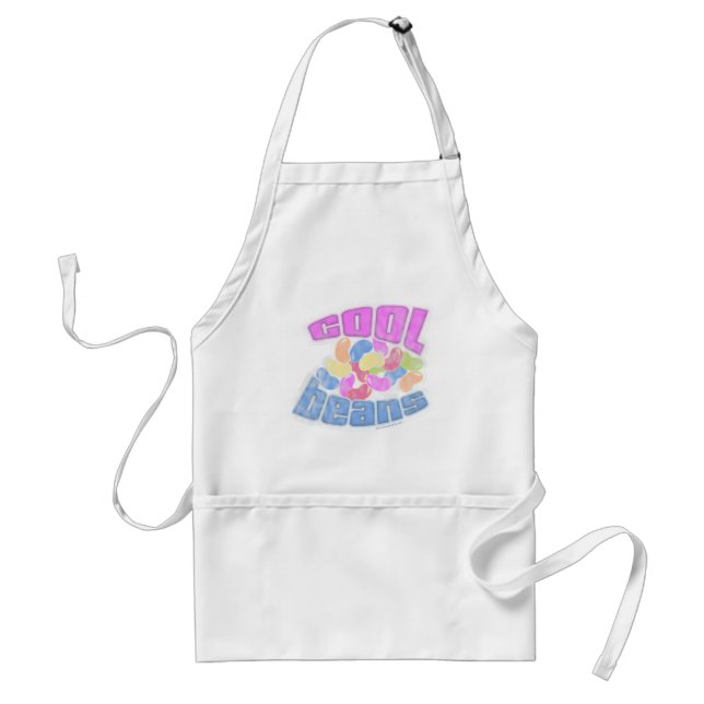 Delantal Guay Beans Faded Gracioso lema de Personalizado de (Frente)