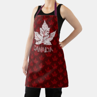 Delantal Guay Canada Apron Personalizado Retro Canadá Apron