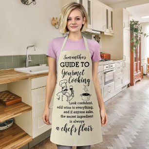 Delantal Guía de Apron de Cocina Gourmet