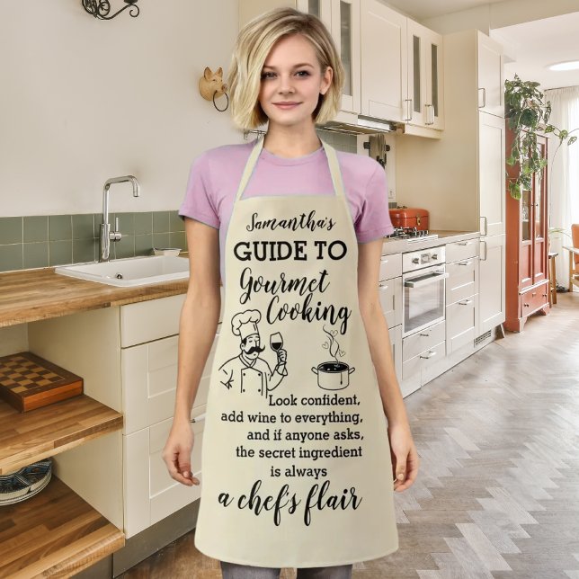 Delantal Guía de Apron de Cocina Gourmet (Subido por el creador)