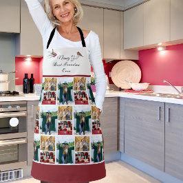 Delantal Guión blanco de la mejor abuela de todos los Colla