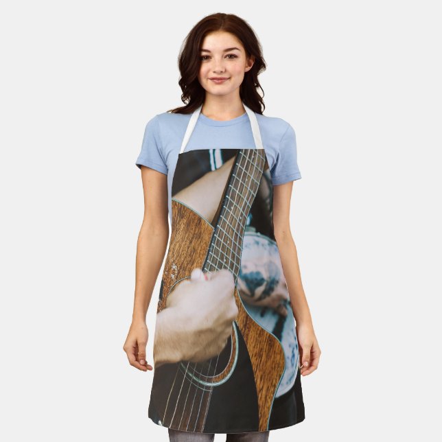 Delantal Guitarra Awesome (Gastado)