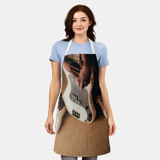 Delantal Guitarra Awesome (Gastado)