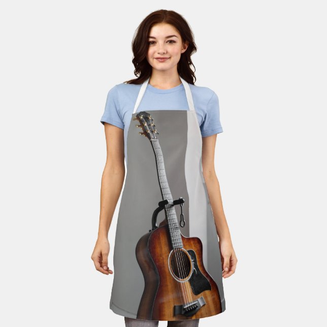Delantal Guitarra bonito (Gastado)