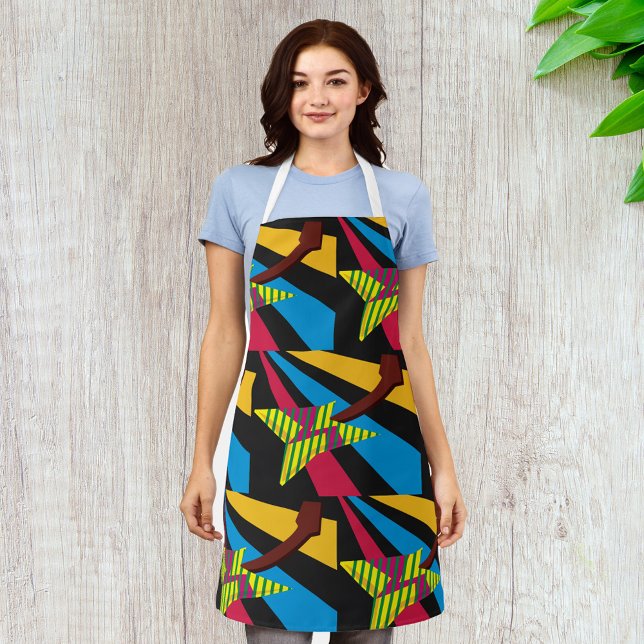 Delantal Guitarra colorida (Subido por el creador)