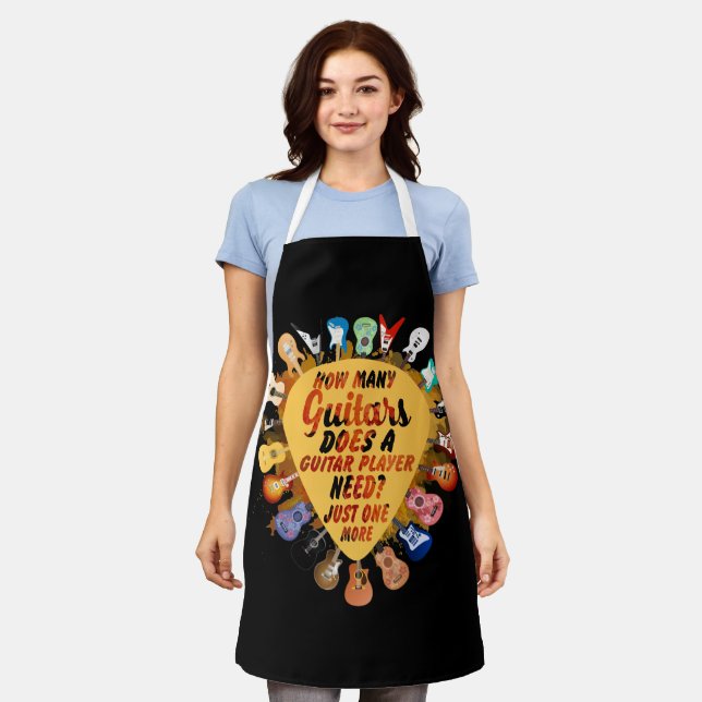 Delantal Guitarra Necesita Un Jugador De Guitarra Más (Gastado)