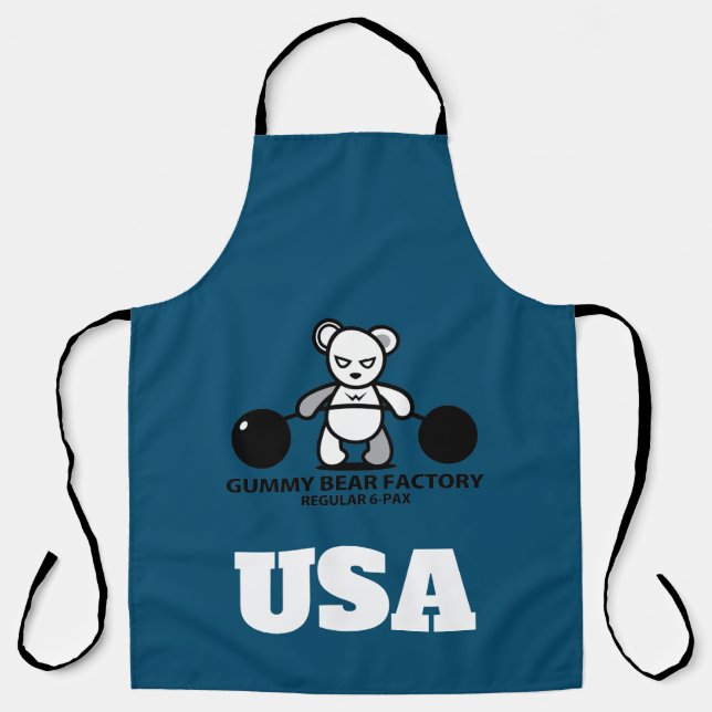 Delantal Gummy Bear Factory Apron (Anverso)