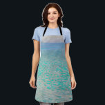 Delantal Gustav Klimt - Attersee<br><div class="desc">Attersee - Gustav Klimt,  Oil on Canvas,  1910</div>