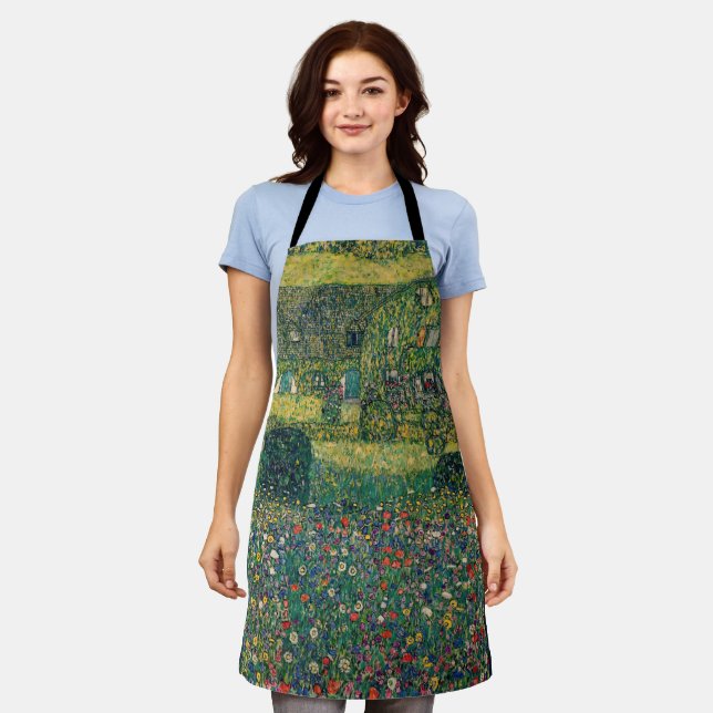 Delantal Gustav Klimt - Casa de campo del artista (Gastado)