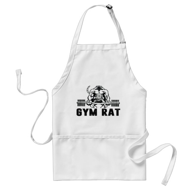 Delantal Gym Rat (Frente)