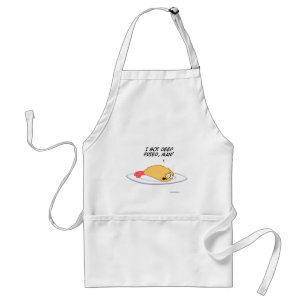 Delantal Hablando con tenpura White Aprons