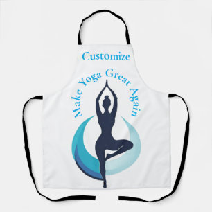 Delantal Hacer que el yoga sea grande de nuevo Thunder_Cove