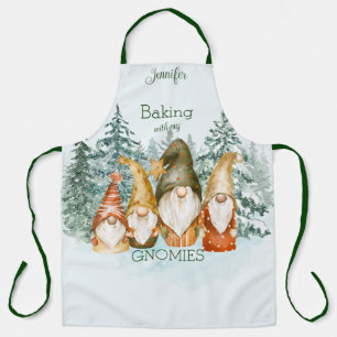 Delantal Hacerlo con mis Navidades de Gnomies