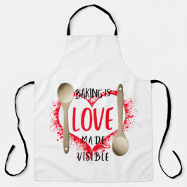 Delantal Hacerlo visible es HACER EL AMOR