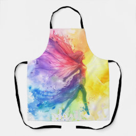 Delantal Hada de arco iris caprichosa - Cottagecore encanta