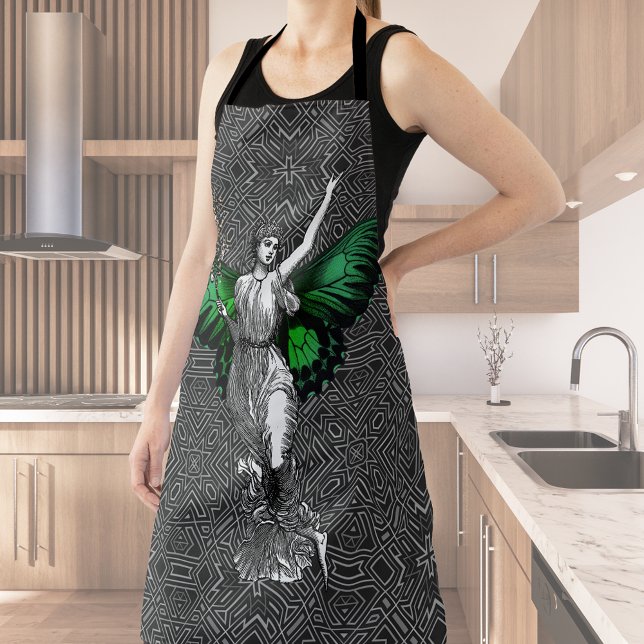 Delantal Hada Vintage de Ala Verde (Subido por el creador)