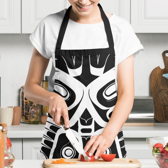 Delantal Haida Eagle Thunderbird Columbia Noroeste (Subido por el creador)